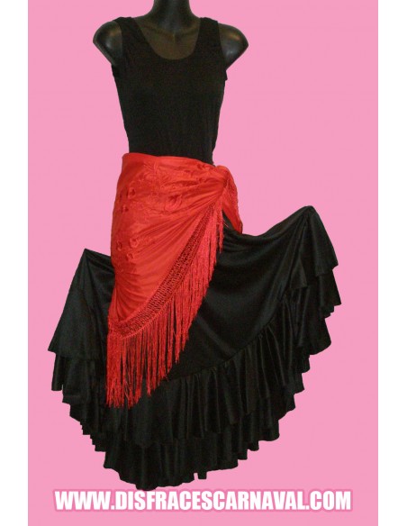 Falda Flamenco Infantil 2 volantes