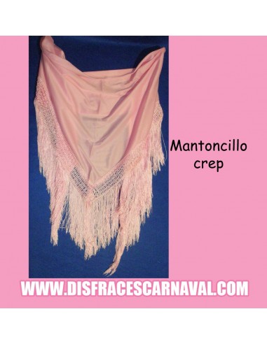 Mantoncillo Crep Rosa