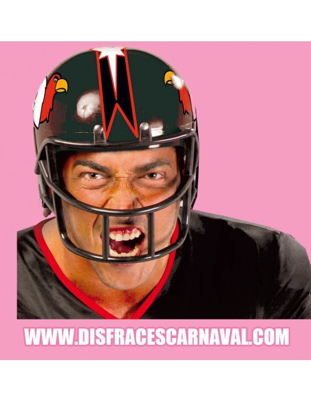 Casco Futbol Americano Ng/Am/Rjo