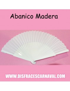 ABANICO MADERA PERICON MEDIANO 27cm 2