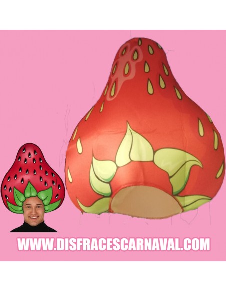 GORRO DE FRESA