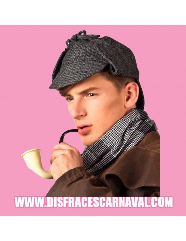 GORRO INGLES SHERLOCK HOLMES ESPIGUILLA