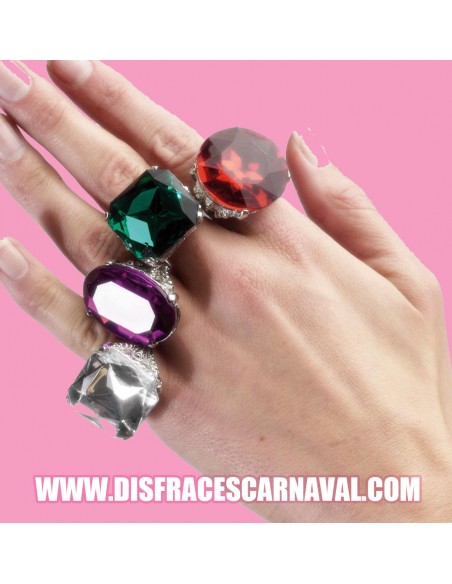Anillo piedra lux