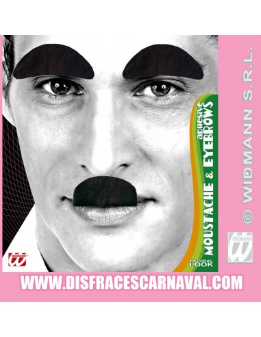 Cejas y Bigote Charlot
