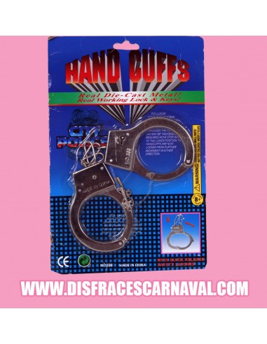 Esposas metal con llave