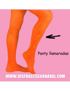 PANTY ADULTO ROJOS LLAMARADAS