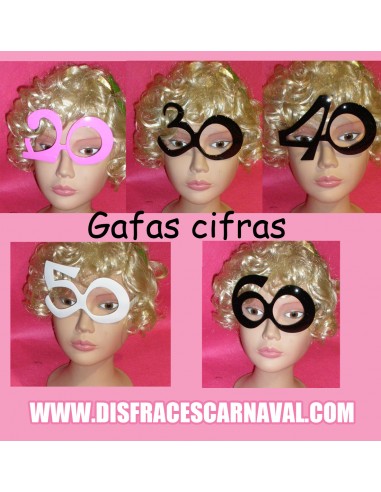 Gafas cifras años