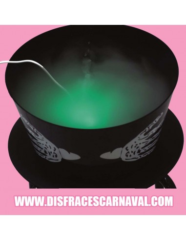 MAQUINA DE HUMO CON LUZ LED 2026 HALLOWEEN