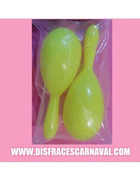 PAR MARACAS TONOS NEON
