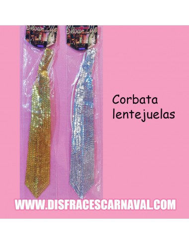 CORBATA LENTEJUELAS