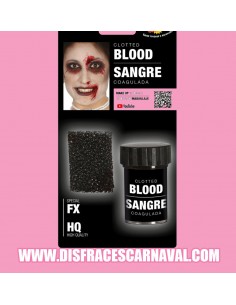 Sangre coagulada + esponja FX