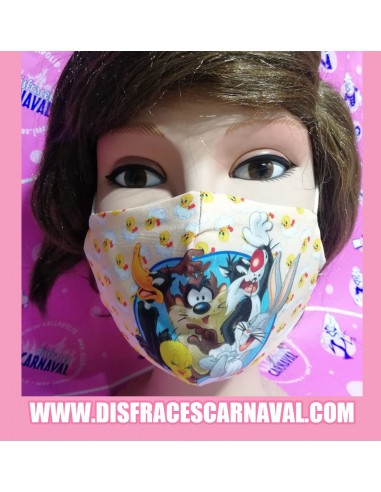 MASCARILLA HIGIENICA INF PERSONAJES