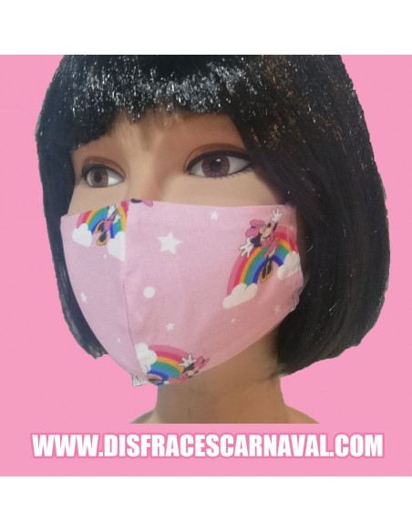 MASCARILLA HIGIENICA INF Mickey, Minnie, Princesas