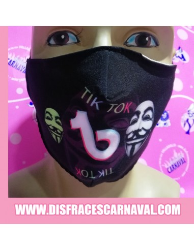 MASCARILLA HIGIENICA AD TIK TOK Vendetta, Ché, ...