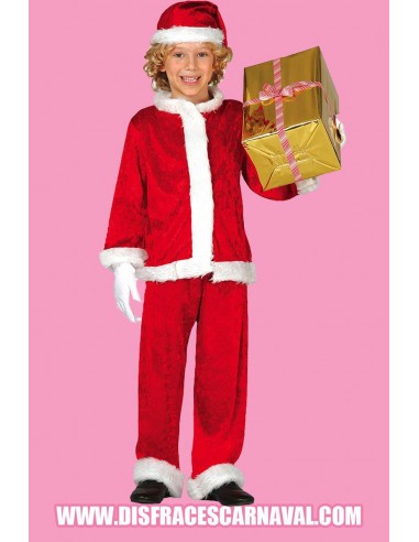 PAPA NOEL TERCIOPELO Infantil