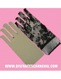 Guantes cortos encaje