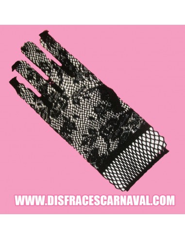 Guantes cortos encaje