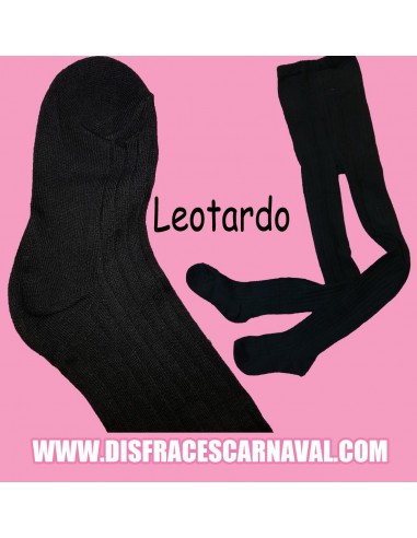 LEOTARDO Negro  infantil