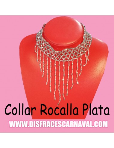 COLLAR ROCALLA PLATA ELASTICO