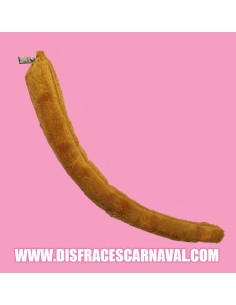 COLA DACHA PELO CORTO MARRON CAMEL CON ALAMBRE 2