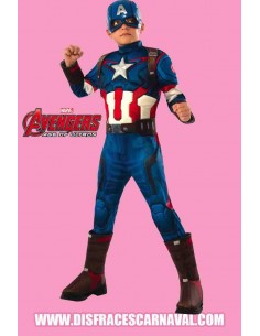 Superheroe CAPITAN AMERICA MUSCULOSO PREMIUM