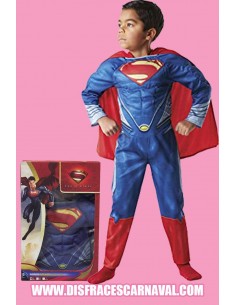 SUPERHEROE SUPERMAN MUSCULOSO LICENCIADO