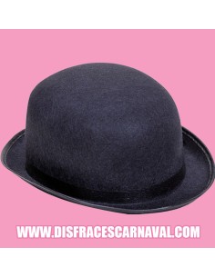 Bombin fieltro negro 2