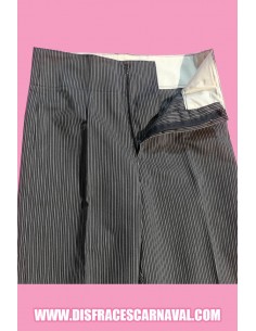 PANTALÓN CAMPERO RAYADO FORRADO T.8 2