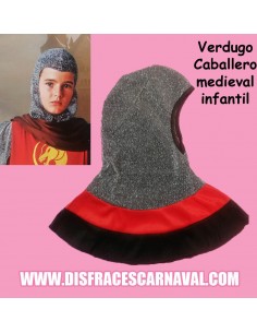 VERDUGO INFANTIL CABALLERO MEDIEVAL