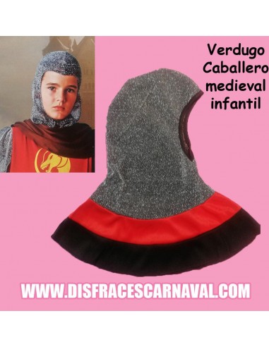 VERDUGO INFANTIL CABALLERO MEDIEVAL