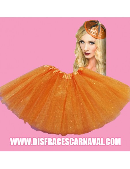 TUTU TUL Ng / Nja CON CAPA TUL BRILLOS 28cm