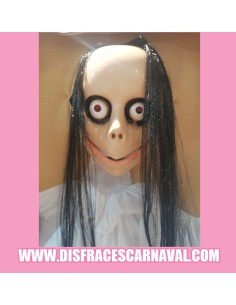MOMO CARETA PLASTICO CON PELO