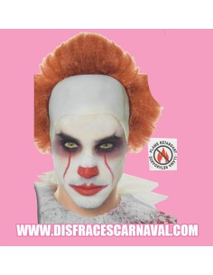 CALVA PENNY WISE BL CON PELO NARANJA IT2  2022  HALLOWEEN