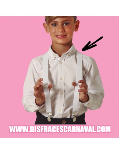 Tirantes Infantiles Ng/Rjo /Bl/Mrr