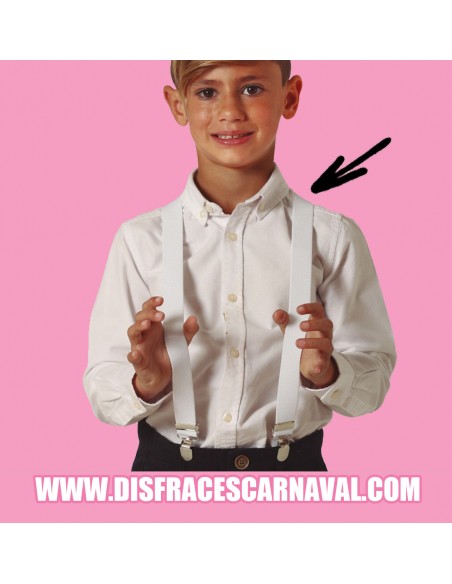 Tirantes Infantiles Ng/Rjo /Bl/Mrr