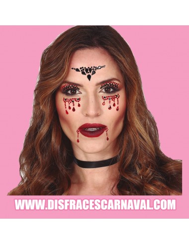 GEMAS ADHESIVAS FACIALES OJOS SANGRANTES...