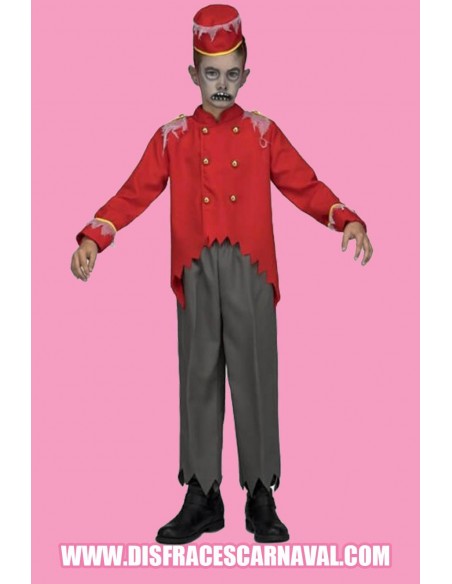 BOTONES DE HOTEL ZOMBIE Infantil