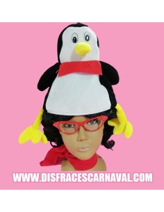 GORRO PINGUINO CON PATAS