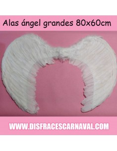Alas Angel Plumas Grandes Bl 80x60