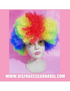 AFRO PAYASO MULTICOLOR