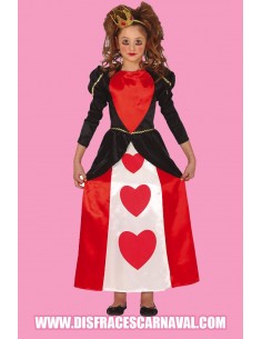 REINA DE CORAZONES INFANTIL
