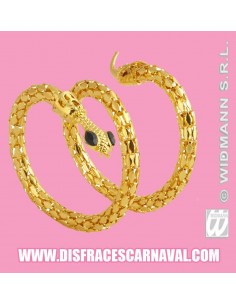 PULSERA SERPIENTE DORADA JOYERIA EGIPCIA