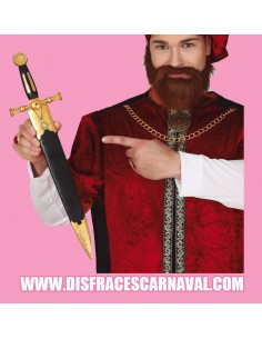 ESPADA MEDIEVAL 52CM CON FUNDA