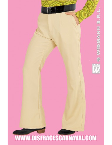 Pantalón campana hombre colores