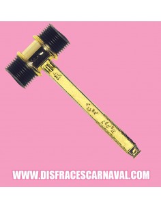 MARTILLO SONORO DORADO MUELLES
