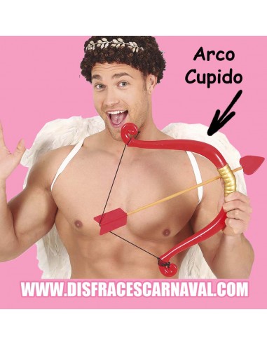 Arco 55cm y flecha Cupido