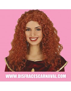 MELENA RIZADA PELIROJA BRAVE