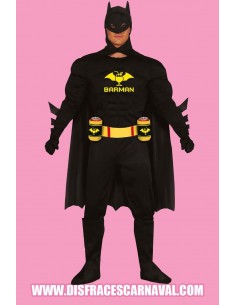 SUPERHEROE "BARMAN" NEGRO AD
