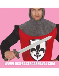 ESPADA MEDIEVAL O ROMANA RECTA SIN FUNDA 56cm