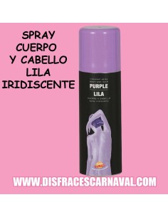 SPRAY CUERPO Y CABELLO LILA IRIDISCENTE 100ml